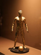 Cristiano Ronaldo Mini Trophy Football Champion Statue