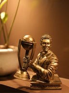 Cricket Legend Sachin With World Cup Premium Figurine
