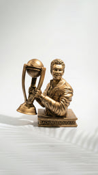 Cricket Legend Sachin With World Cup Premium Figurine