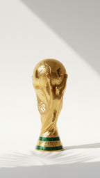 World cup Trophy Perfect for Tournaments & Gifting